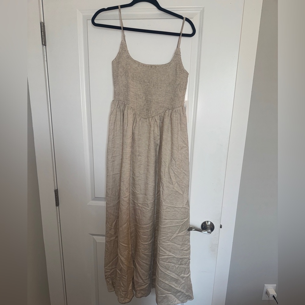 NWT Worth Collective Josefina Smocked Maxi Dress size Medium